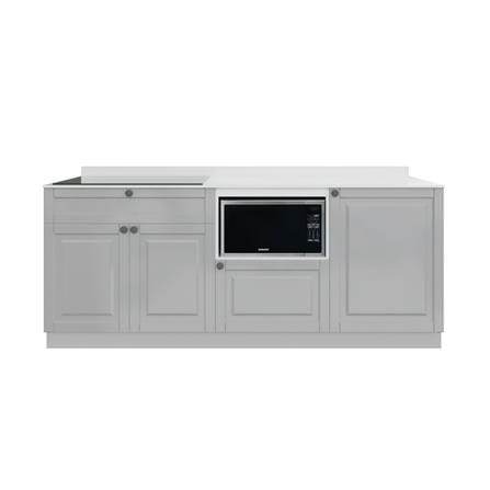 ครัวไม้สำเร็จ STARMARK ALICE_BASE_H_R_NS 211 ซม.