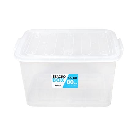 กล่องเก็บของ STACKO CS80L 67.5x45.1x38.2 ซม. สีใส_1