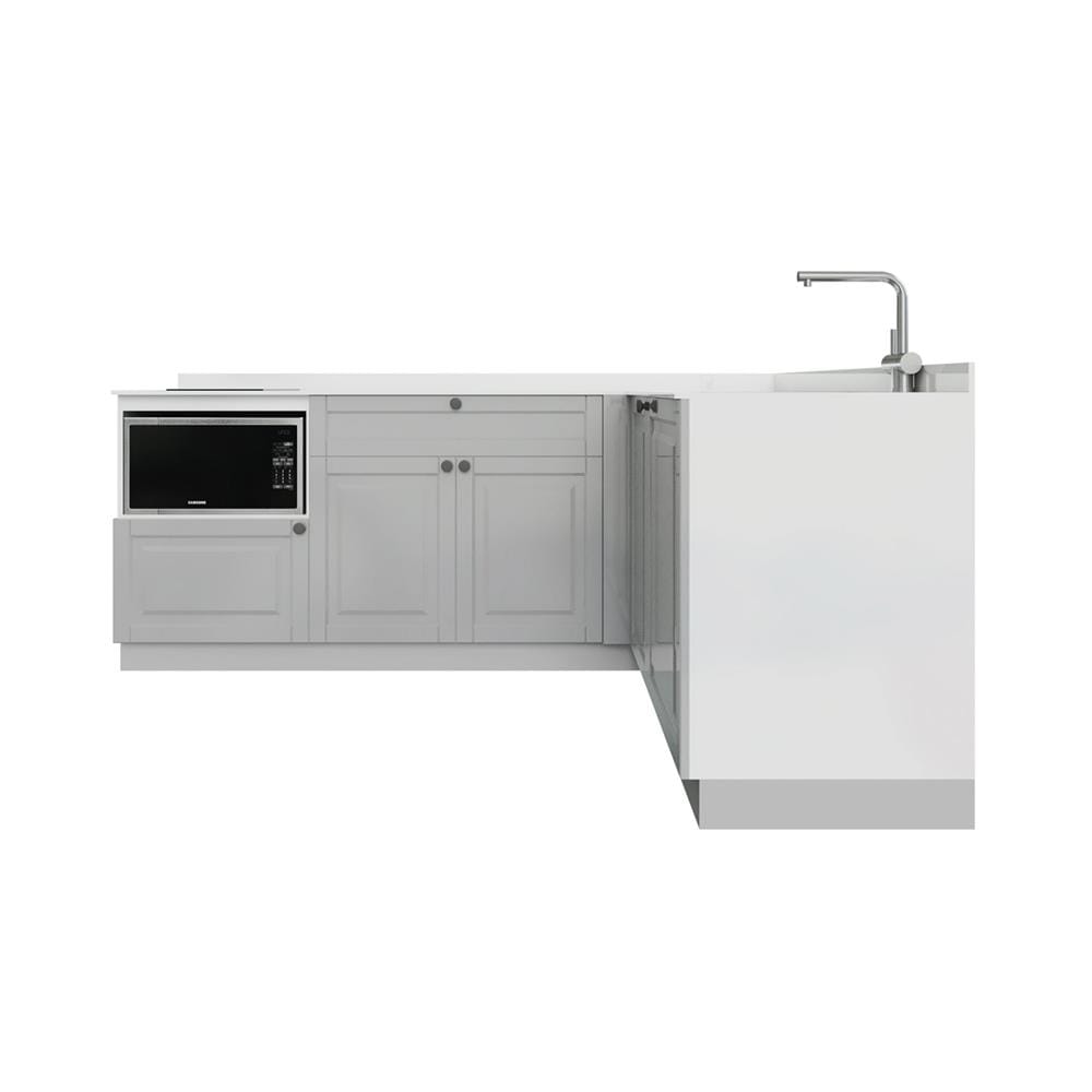 ครัวไม้สำเร็จ STARMARK ALICE_BASE_L_R 220 ซม.