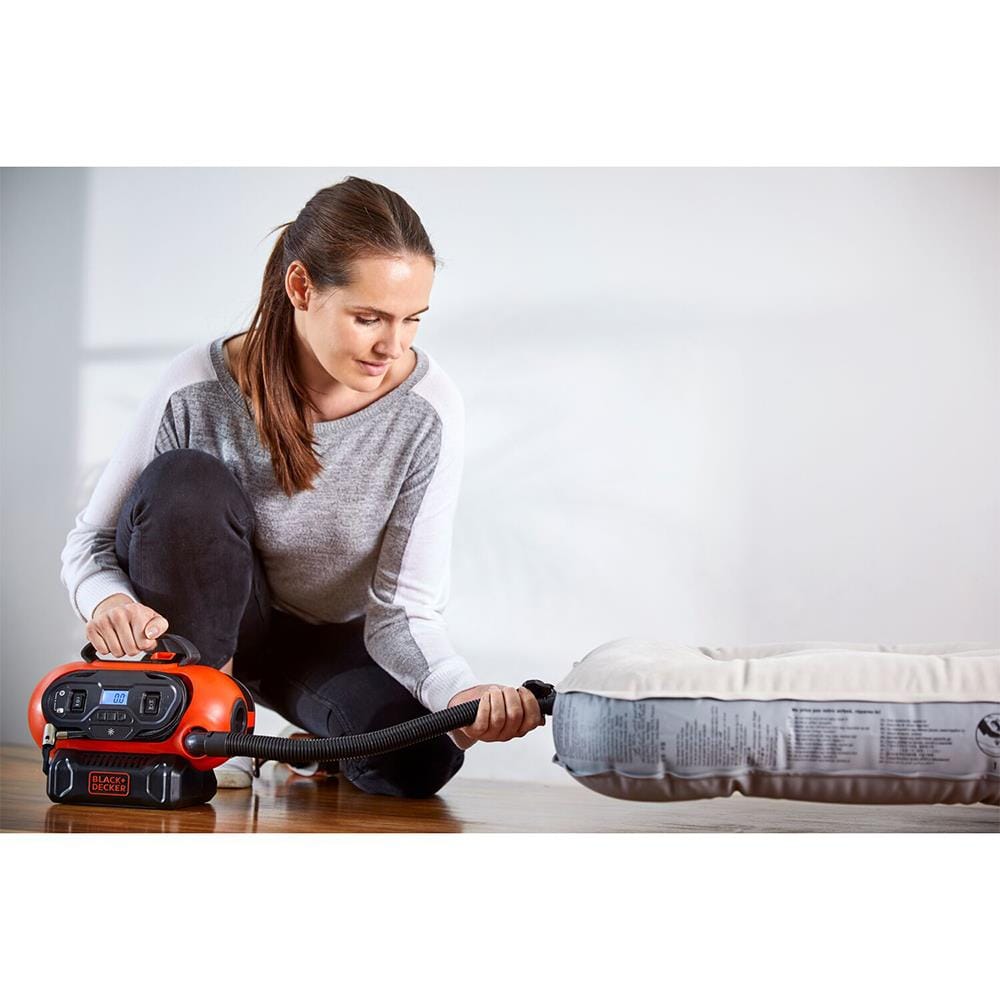 เครื่องสูบลมไร้สาย (เฉพาะตัวเครื่อง) BLACK&DECKER BDCINF18N-QS 18 โวลต์