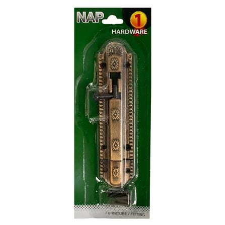 กลอนทั่วไป NAP 843 ลายมะยม 4 นิ้ว สีทองแดงรมดำ_2