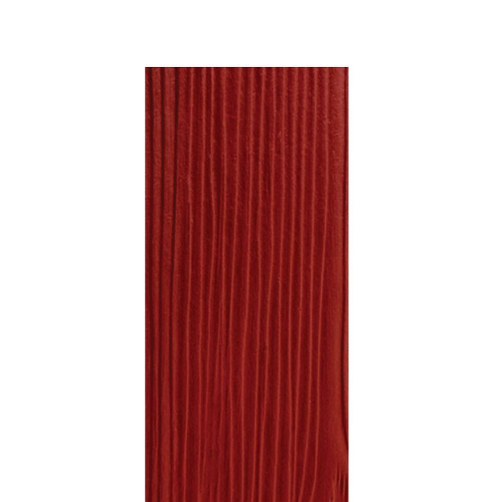 ไม้ฝา ตราเพชร 20x400x0.8 ซม. สีแดงทับทิม