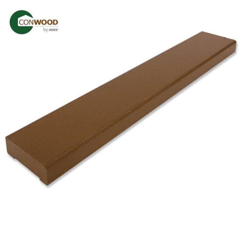 ราวจับบันได CONWOOD 8.5x305x3.0 ซม. สีสัก