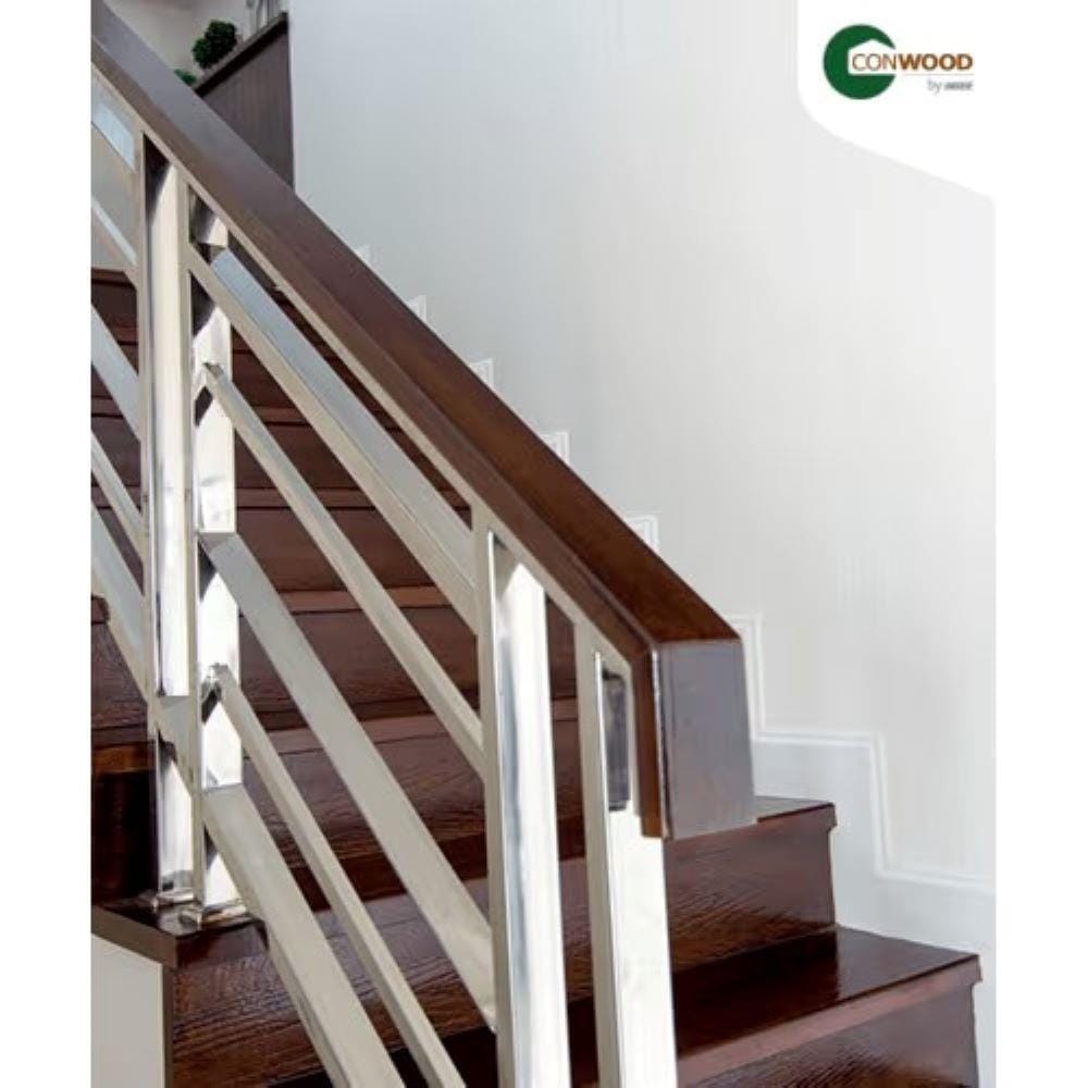 ราวจับบันได CONWOOD 8.5x305x3.0 ซม. สีสัก