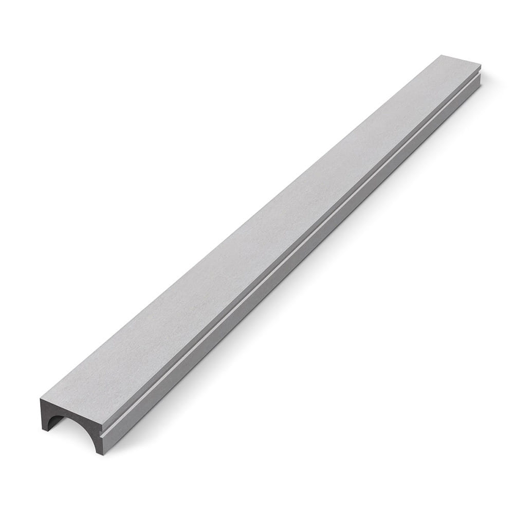 บัวตกแต่งเซาะร่อง DURAONE 10x5x300 ซม. สีซีเมนต์