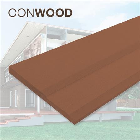 ไม้เชิงชาย CONWOOD 2IN1 23.5X305X2.2 ซม. สีน้ำตาล_4