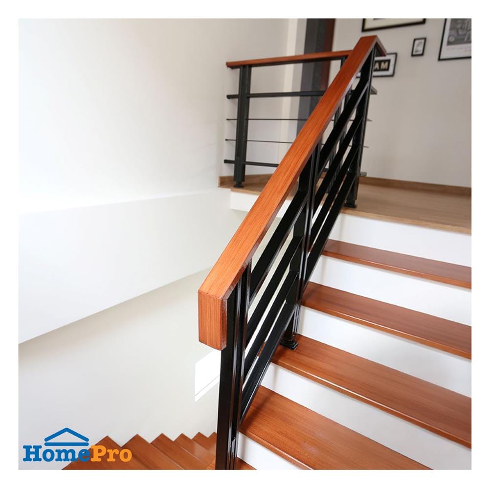 ไม้ตกแต่งราวบันได CONWOOD 3x8.5x305 ซม. สีธรรมชาติ