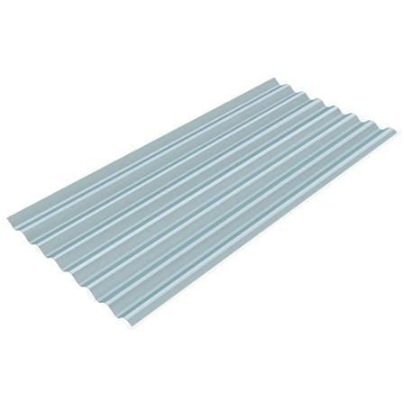 แผ่นโปร่งแสง ลอนเล็ก DURAONE 54X120X0.05 ซม. สีขาวใส_0