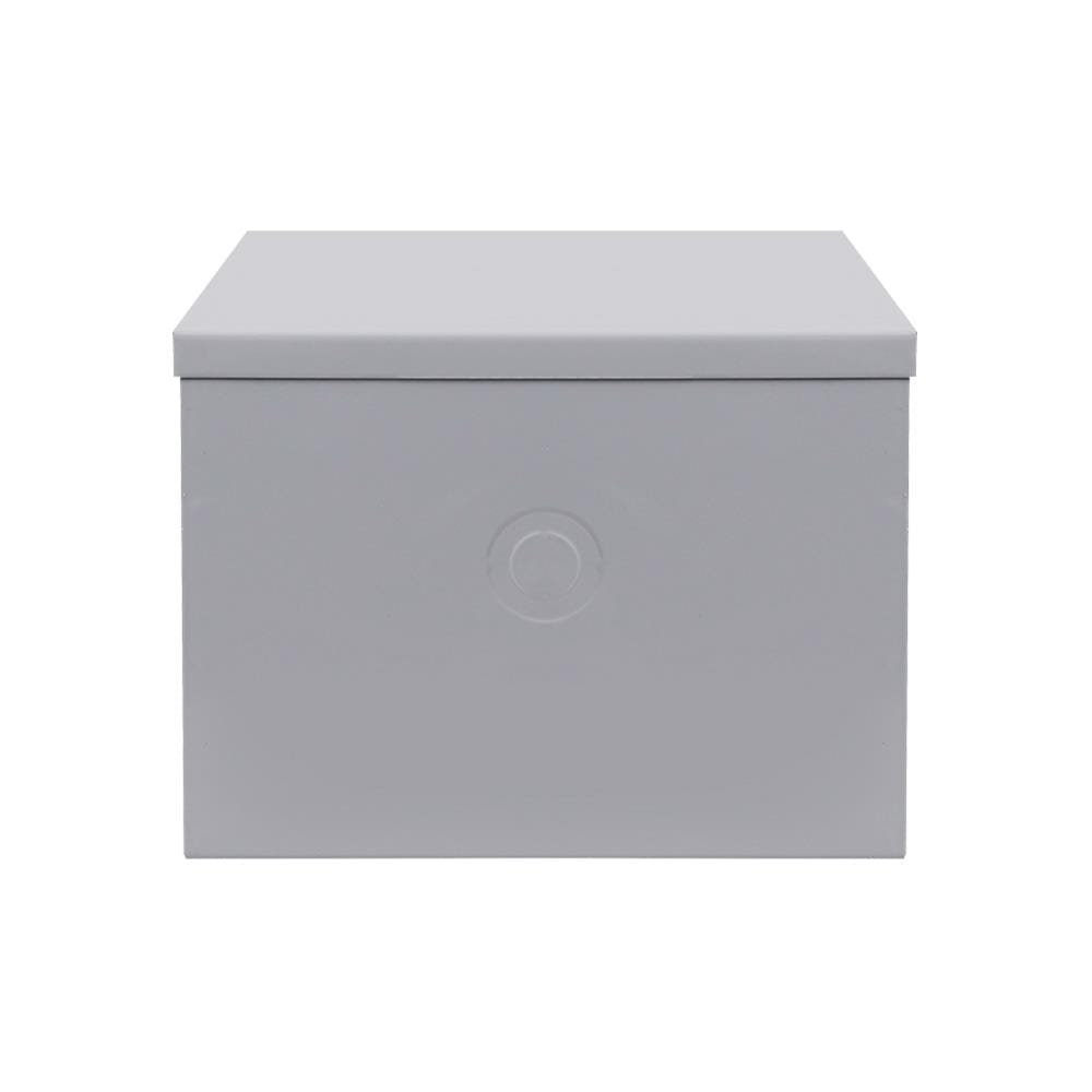กล่องพักสาย BT 8x8x6 นิ้ว สีเทา