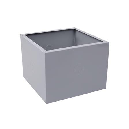 กล่องพักสาย BT 8x8x6 นิ้ว สีเทา_2