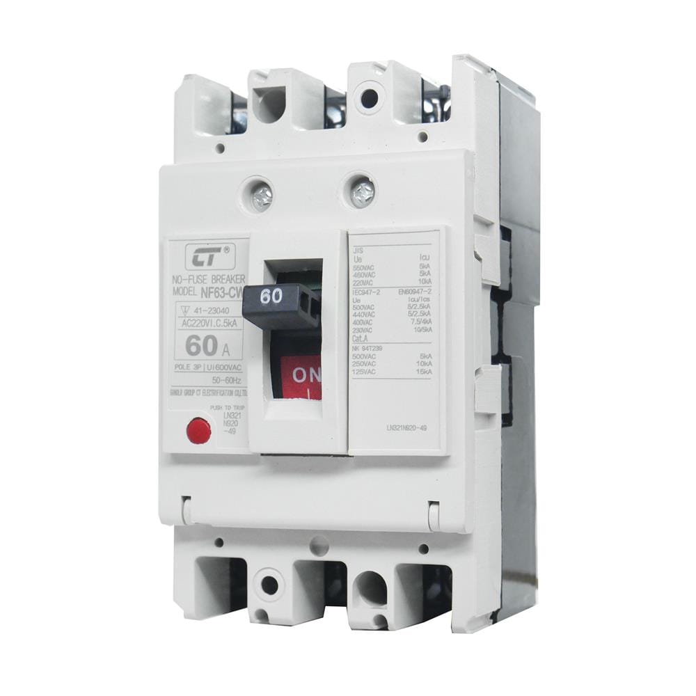 เมนเซอร์กิตเบรกเกอร์ 60 แอมป์ 3 โพล 3 เฟส CT ELECTRIC CTNF-63C