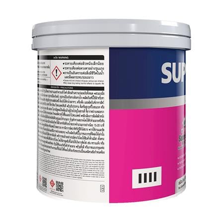 สีน้ำทาภายนอก ชนิดด้าน TOA SUPERMATEX SM100 สีขาว 1 แกลลอน_2