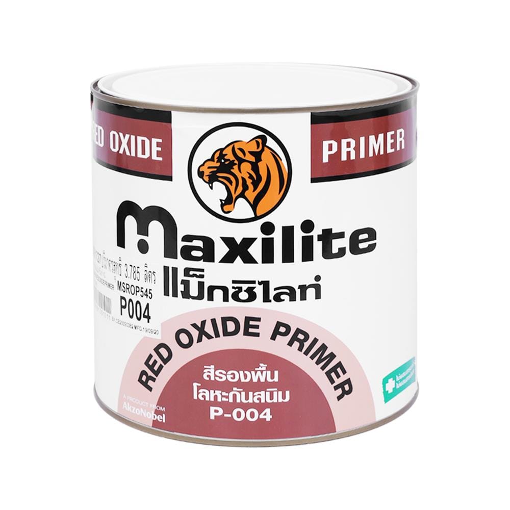 สีรองพื้นกันสนิม DULUX MAXILITE RED OXIDE P-004 สีแดง 1 แกลลอน