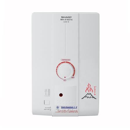 เครื่องทำน้ำอุ่น SHARP WH-X_HOT6 6000 วัตต์ สีขาว_1