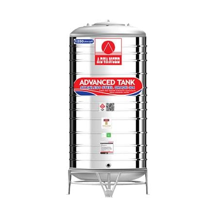 ถังเก็บน้ำสเตนเลส ก้นนูนทรงสูงพิเศษ ADVANCED AVH 1...