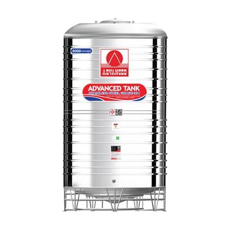 ถังเก็บน้ำสเตนเลส ก้นนูน ADVANCED AV 5000 ลิตร_0