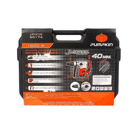 โรตารี่สกัด PUMPKIN 50174 J-RH2740 40 มม. 1600 วัตต์_4