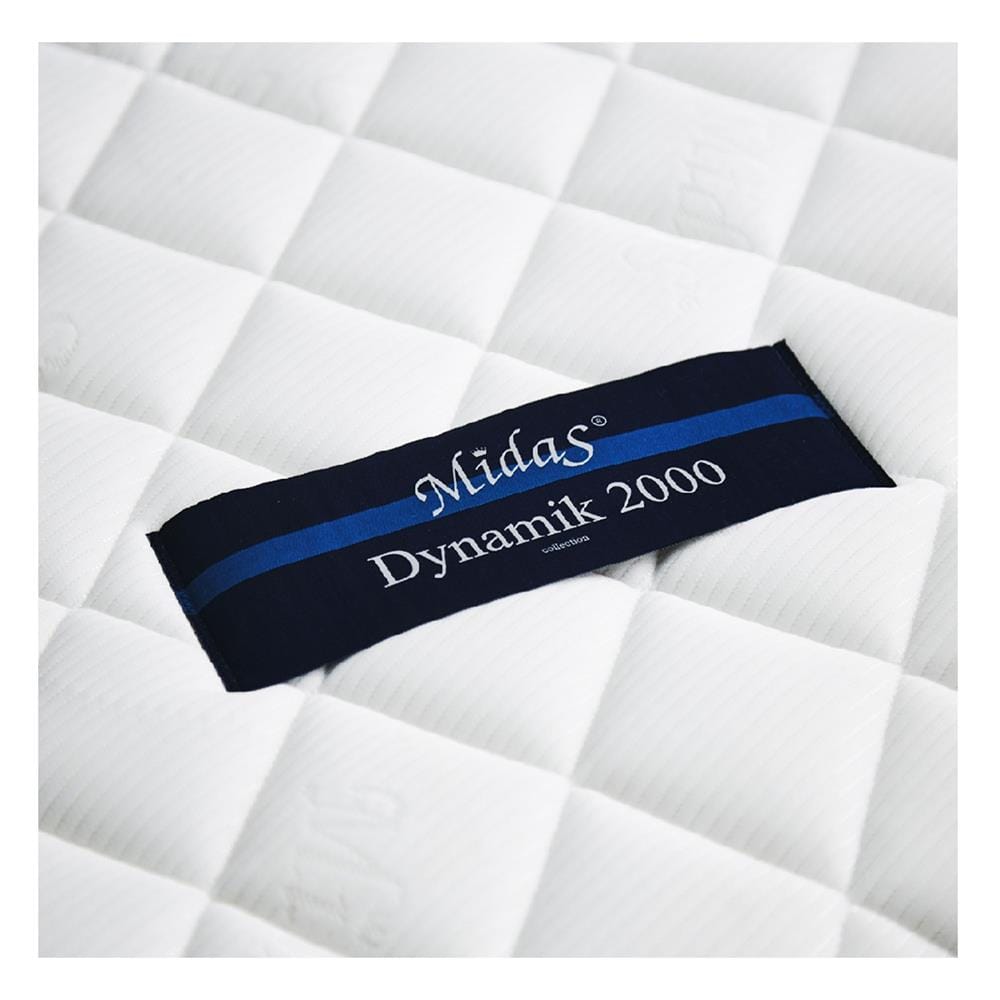 ที่นอนไฮบริด 6 ฟุต สุญญากาศ MIDAS รุ่น DYNAMIK 2000 พร้อมหมอนหนุน 2 ชิ้น