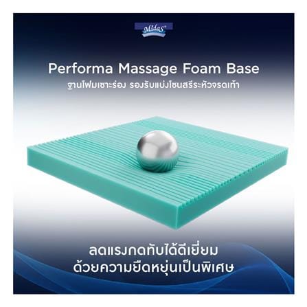 ที่นอนไฮบริด 3.5 ฟุต สุญญากาศ MIDAS รุ่น DYNAMIK 1000 พร้อมหมอนหนุน 1 ชิ้น_11