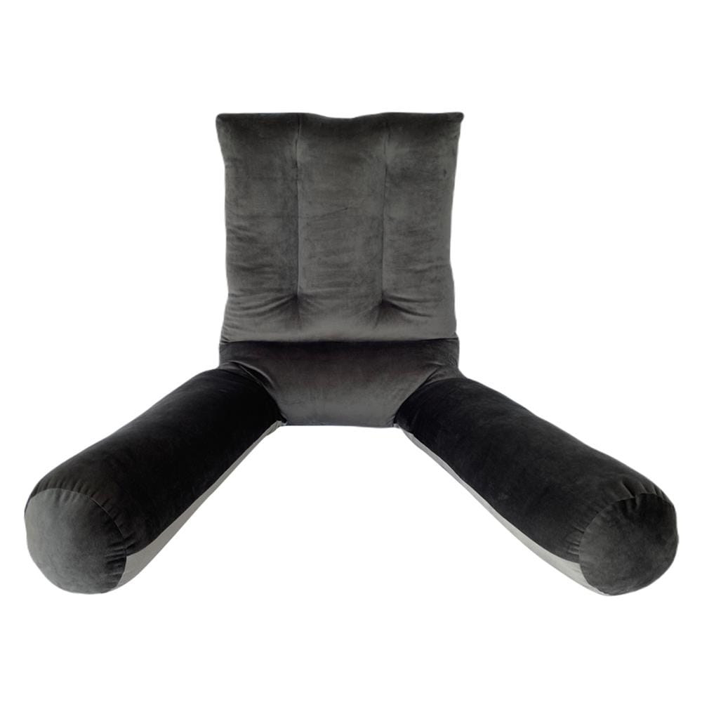 เบาะรองหลัง HOME LIVING STYLE HUG 18X43 นิ้ว สีเทา