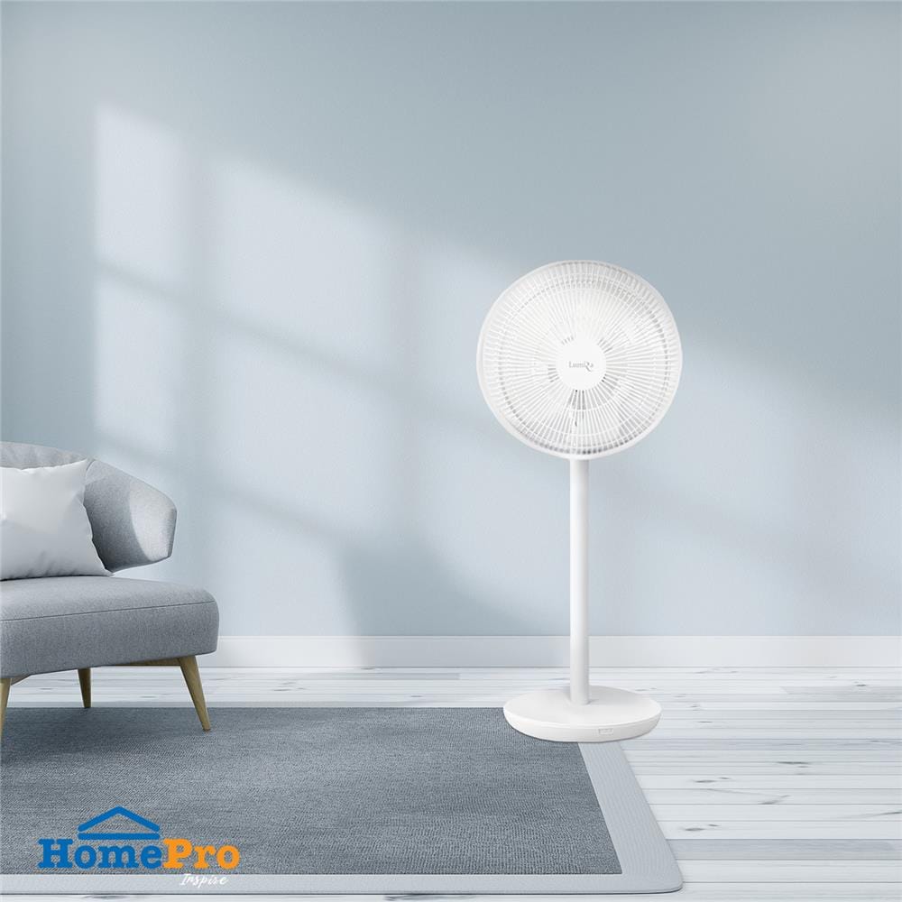 พัดลมตั้งพื้น 12 นิ้ว LUMIRA LFA-6031 DIGITAL สีขาว