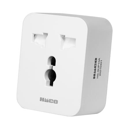 สมาร์ทปลั๊ก IOT HACO HS-SUP10A สีขาว_1