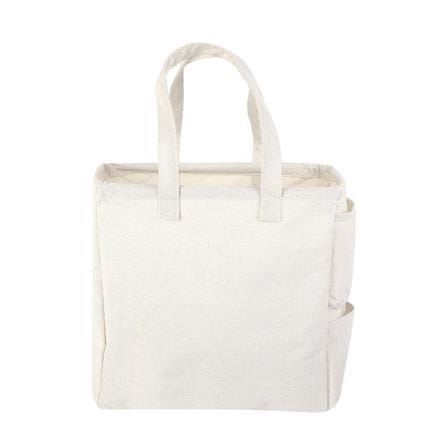 ถังผ้าเหลี่ยมหูหิ้ว PLIM SIMPLE SIZE S สีครีม_2