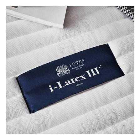 ที่นอนไฮบริด 6 ฟุต สุญญากาศ LOTUS รุ่น I-LATEX III พร้อมหมอนหนุน 2 ชิ้น_1