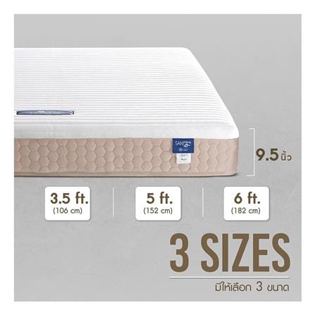 ที่นอนไฮบริด 6 ฟุต สุญญากาศ LOTUS รุ่น I-LATEX III พร้อมหมอนหนุน 2 ชิ้น_11