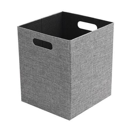 กล่องผ้าพับ STACKO HOME 25x27x31 ซม. ไซซ์ L สีเทา