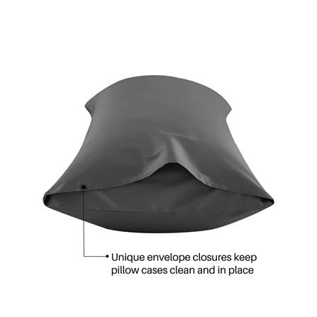 ปลอกหมอน BODY BED CLIP MICROTEX สีเทา_1