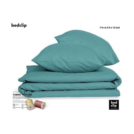 ผ้าปูที่นอน 7 ฟุต BED CLIP MICROTEX สี GREEN SEA, GREEN MINT_1
