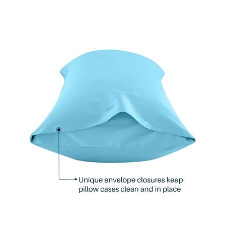 ปลอกหมอน BODY BED CLIP MICROTEX สีฟ้า_1