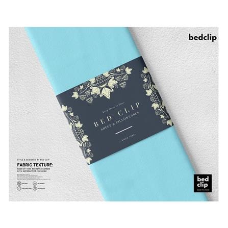 ปลอกหมอน BODY BED CLIP MICROTEX สีฟ้า_5