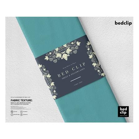 ปลอกหมอน BODY BED CLIP MICROTEX สีฟ้า_5