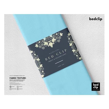 ปลอกผ้านวม BED CLIP MICROTEX 60X80 นิ้ว สี LIGHT BLUE_1