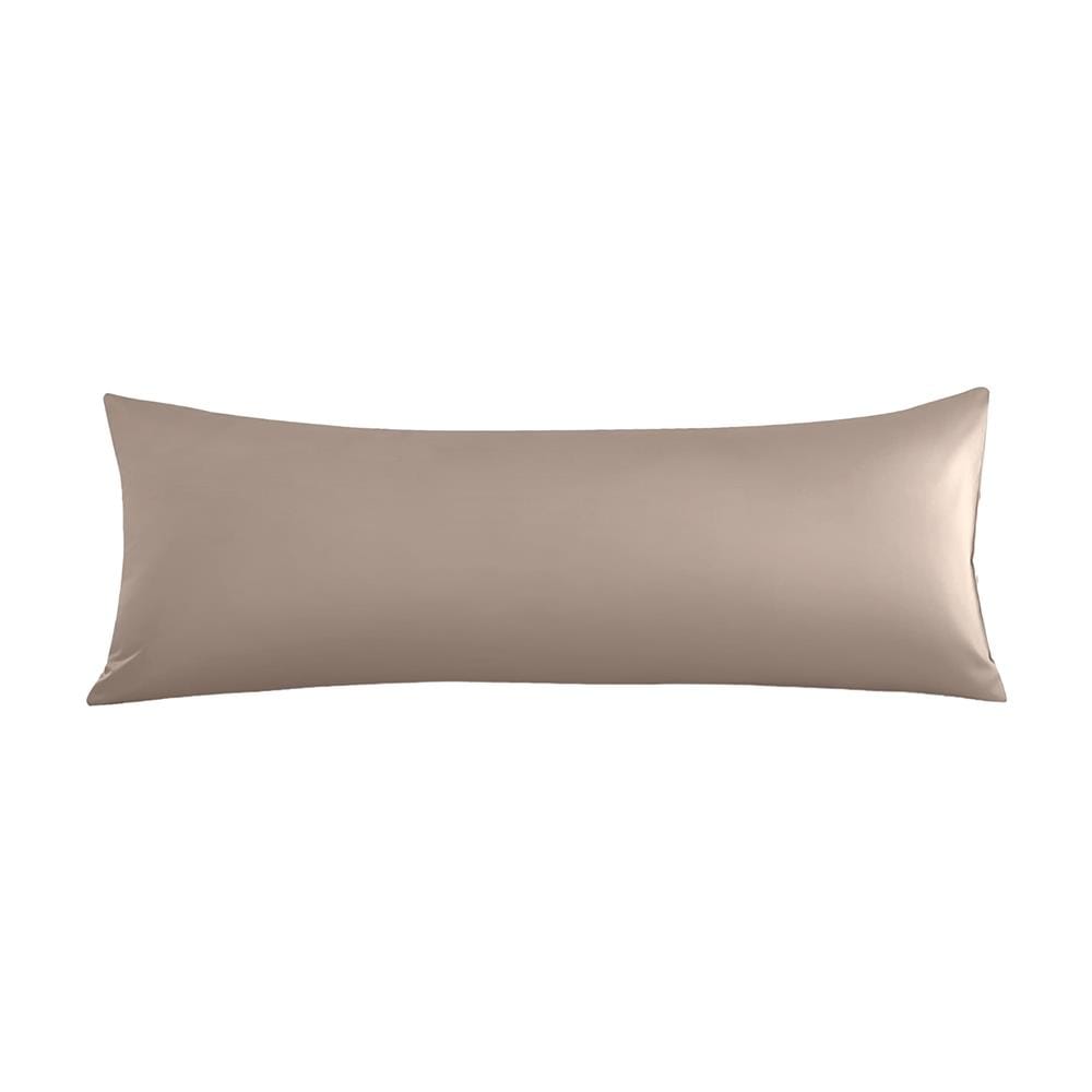 ปลอกหมอน BODY BED CLIP MICROTEX สีน้ำตาล
