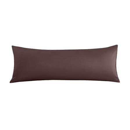 ปลอกหมอน BODY BED CLIP MICROTEX สีน้ำตาล