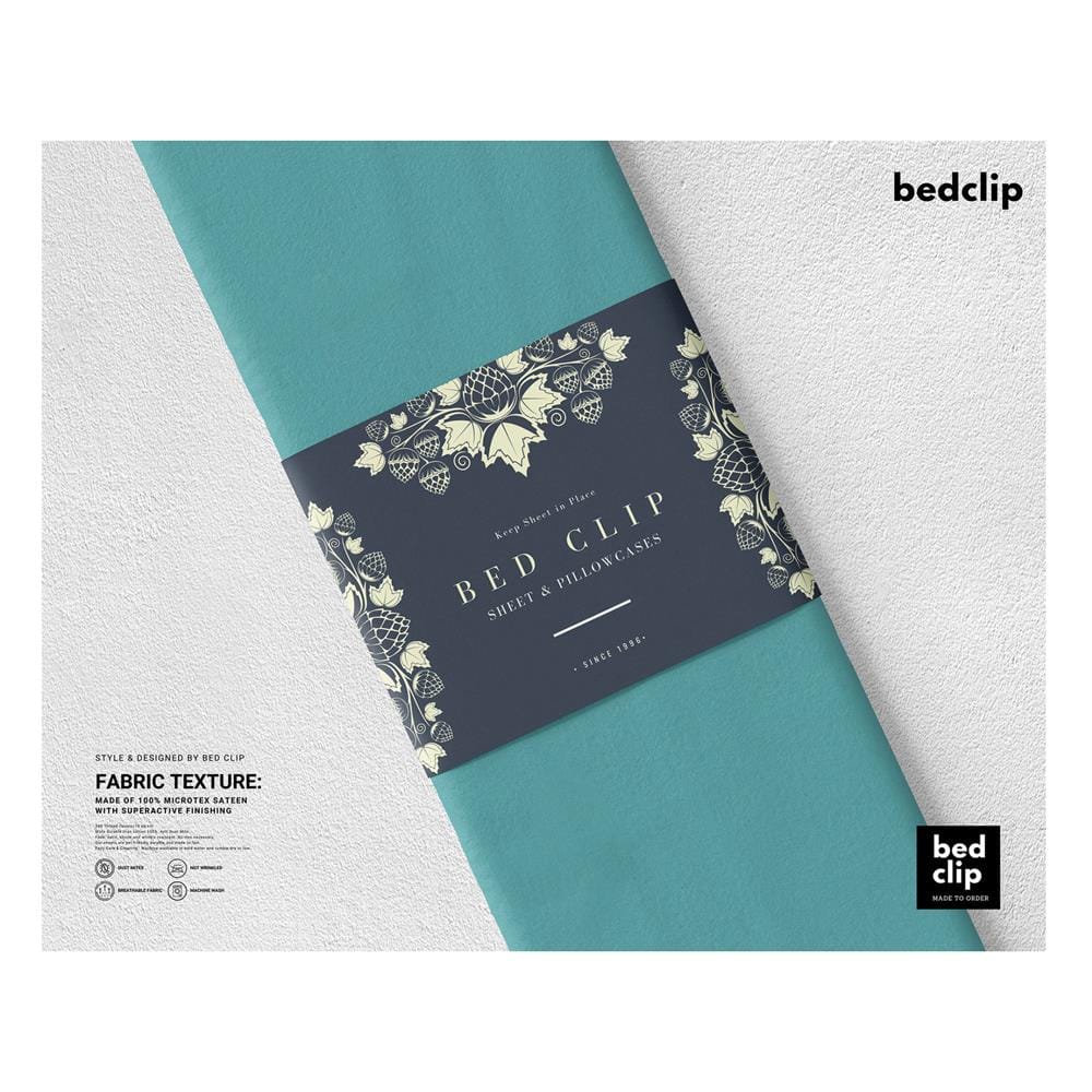 ปลอกผ้านวม BED CLIP MICROTEX 70X90 นิ้ว สี BLUE