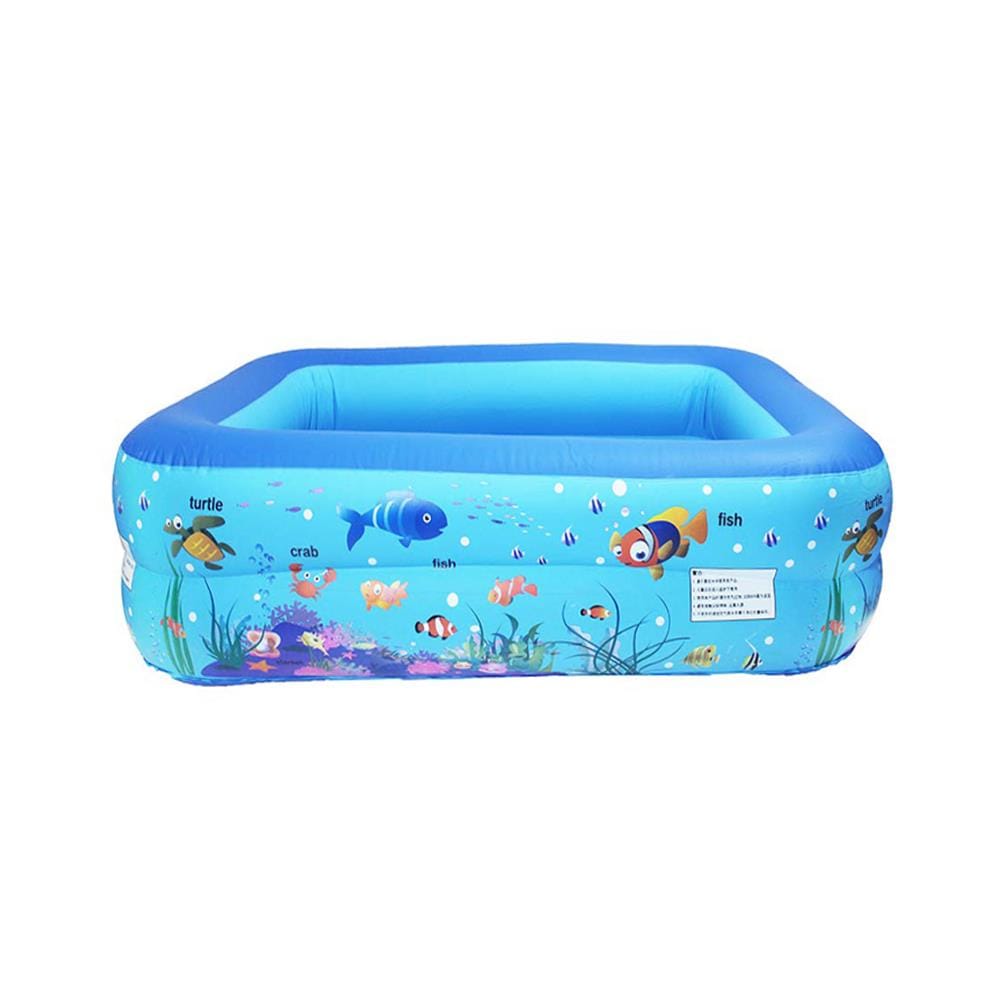 สระน้ำเป่าลมลายปลา FLOAT ME SUMMER 110 ซม. สีฟ้า