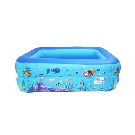 สระน้ำเป่าลมลายปลา FLOAT ME SUMMER 110 ซม. สีฟ้า_1