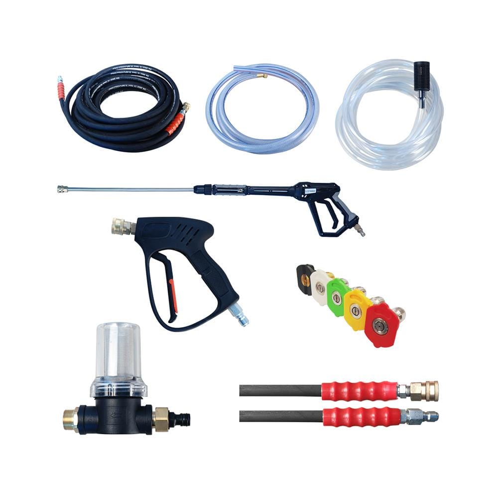 เครื่องอัดฉีดน้ำแรงดันสูง (พร้อมรถเข็น) STARKE SK-3000E (INDUCTION MOTOR) 2900 บาร์ 6.5 แรงม้า