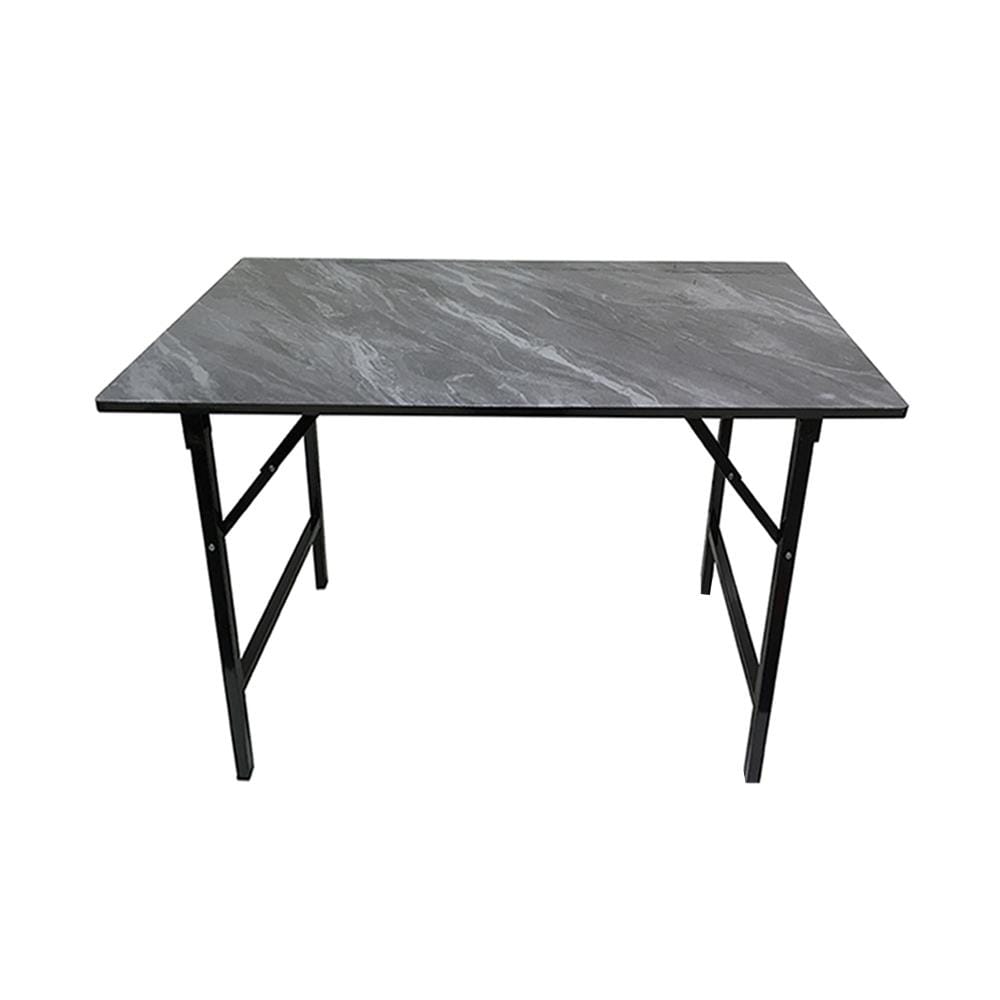 โต๊ะอเนกประสงค์เหลี่ยม FURDINI 60x90 ซม. ลายหินดำ