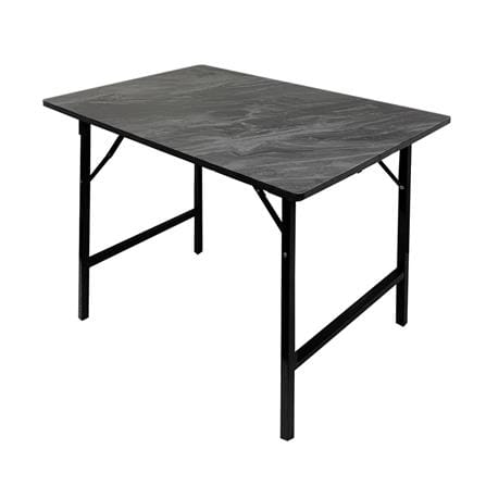 โต๊ะอเนกประสงค์เหลี่ยม FURDINI 60x90 ซม. ลายหินดำ