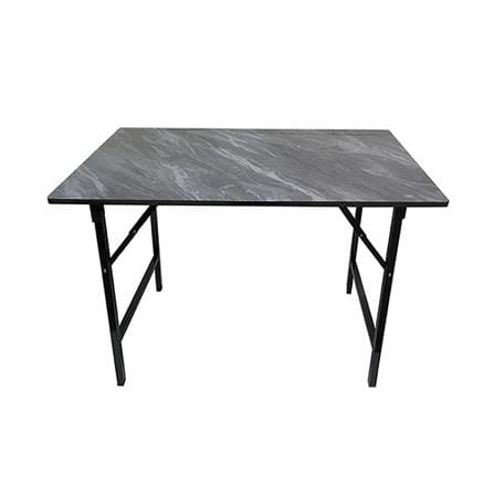 โต๊ะอเนกประสงค์เหลี่ยม FURDINI 60x90 ซม. ลายหินดำ_2