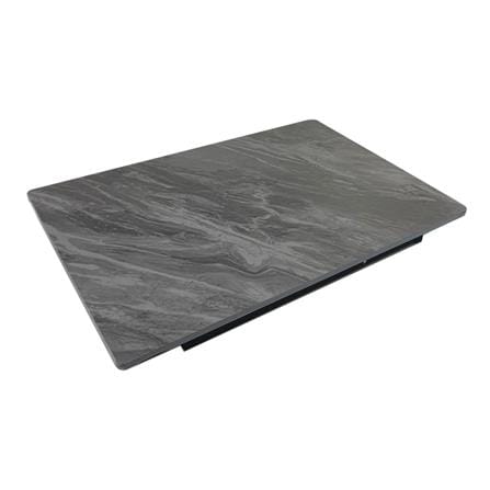 โต๊ะอเนกประสงค์เหลี่ยม FURDINI 60x90 ซม. ลายหินดำ_3