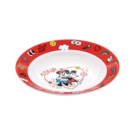 จานเมลามีนลึก 8 นิ้ว SUPERWARE MICKEY COUPLE_0