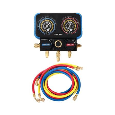 เกจ์วัดน้ำยา R22 พร้อมสาย VALUE VRM2-B-0501_0