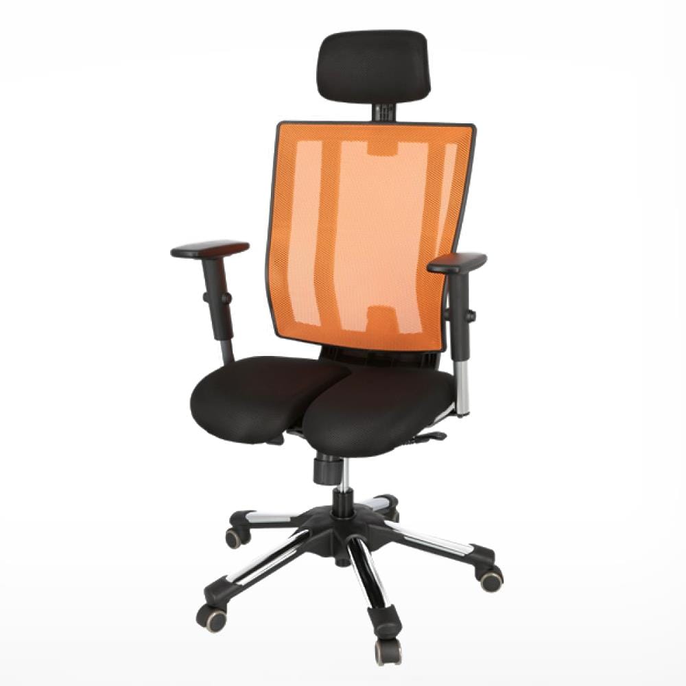เก้าอี้สุขภาพ HARA CHAIR URUUS-2 สีส้ม