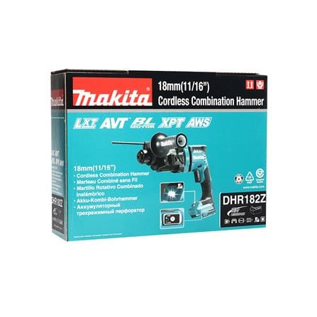 สว่านโรตารี่ไร้สาย (เฉพาะตัวเครื่อง) MAKITA DHR182Z 18 มม. 18 โวลต์_4